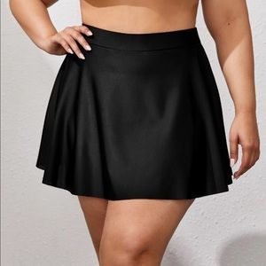 Plus Size Bikini Skort